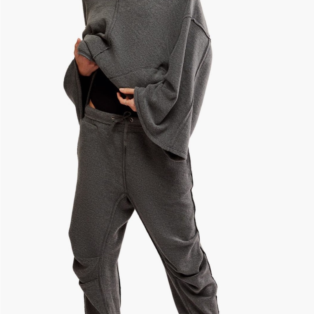 Free people Day Off Set In Washed Black XS.